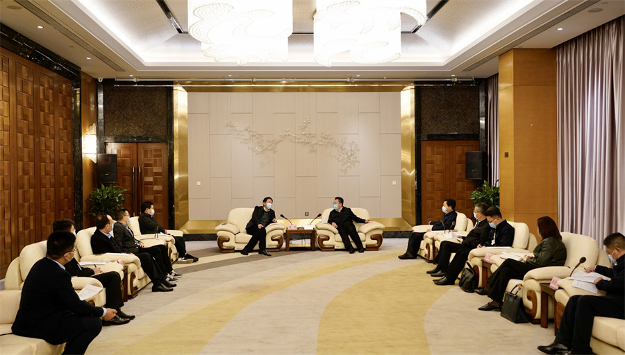 省尊龙凯时集团党委书记、董事长任丁率队赴南充调研